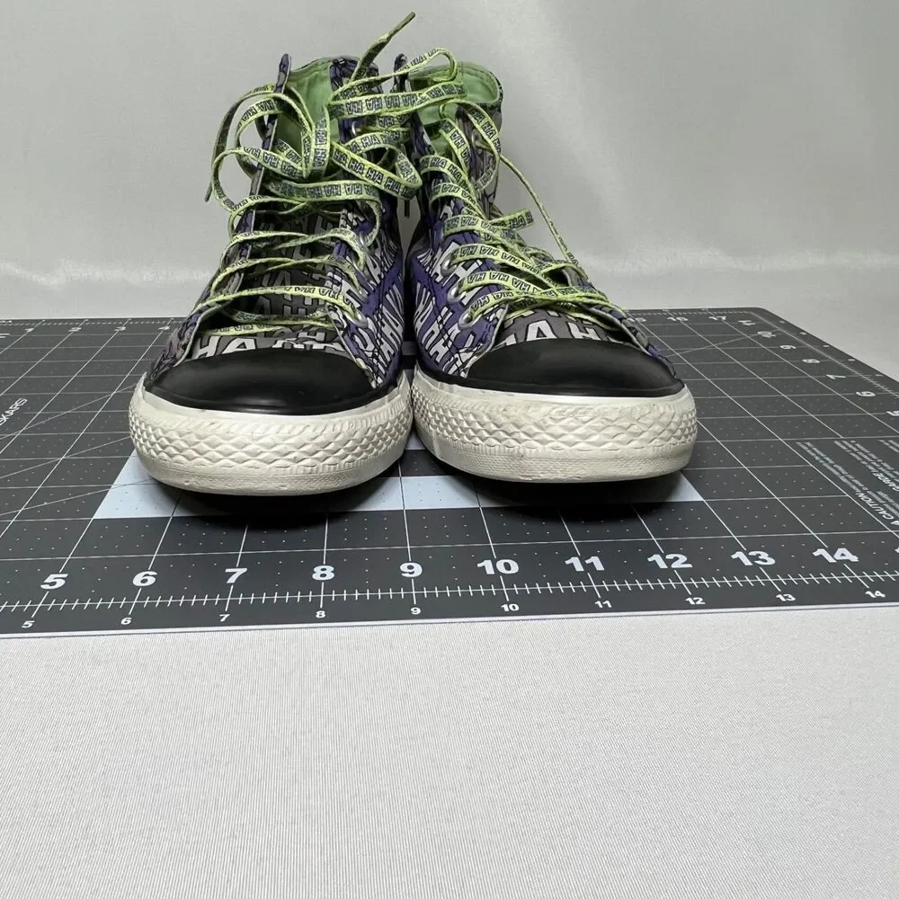 Converse Chuck Taylor Joker High Top Sneakers Batman DC Comics Men 10 Women 12